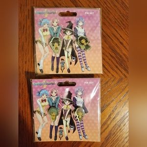 Rosario & Vampire pins
